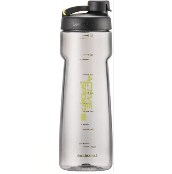 Trinkflasche BPA-Frei, Kristallklare Wasserflasche, Tritan Sportflasche mit Tragegriff